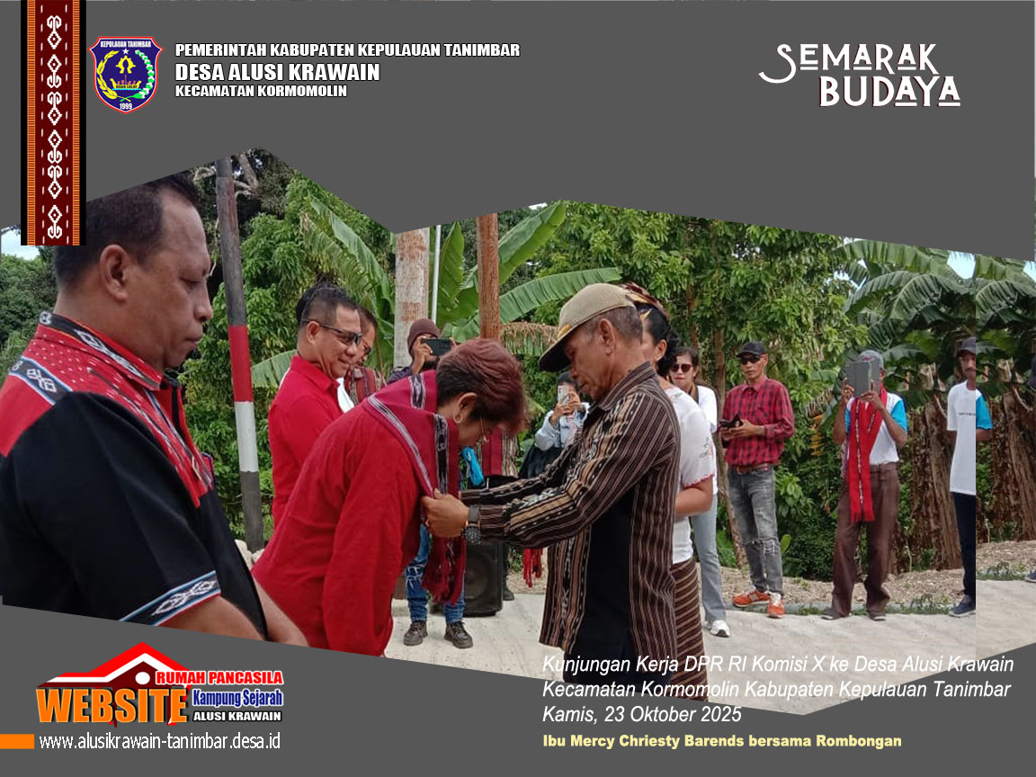 Berita Gambar Kunjungan Anggota DPR RI Komisi X ke Desa Alusi Krawain3