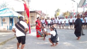 Fenomenal Pagelaran Budaya Tanimbar oleh Sanggar Seni Budaya LORFAN Desa Alusi Krawain