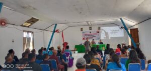 Penyuluhan dan Penerangan Hukum Serta Sosialisasi Jaga Desa (Jaksa Garda Desa) di Desa Alusi Krawain Kecamatan Kormomolin Kabupaten Kepulauan Tanimbar